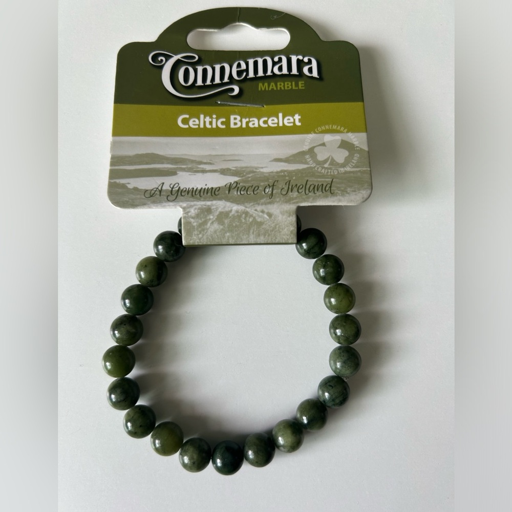 BNWT Genuine Connemara Marble Bracelet